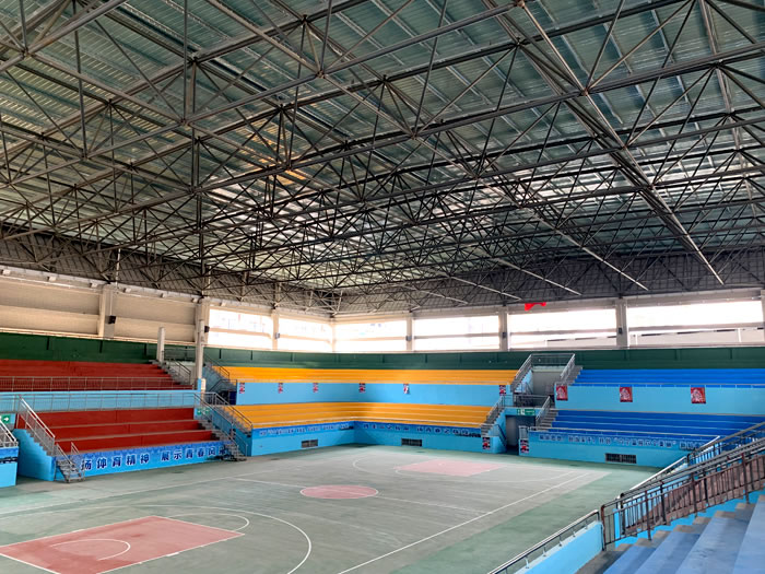 日喀则富川体育馆网架